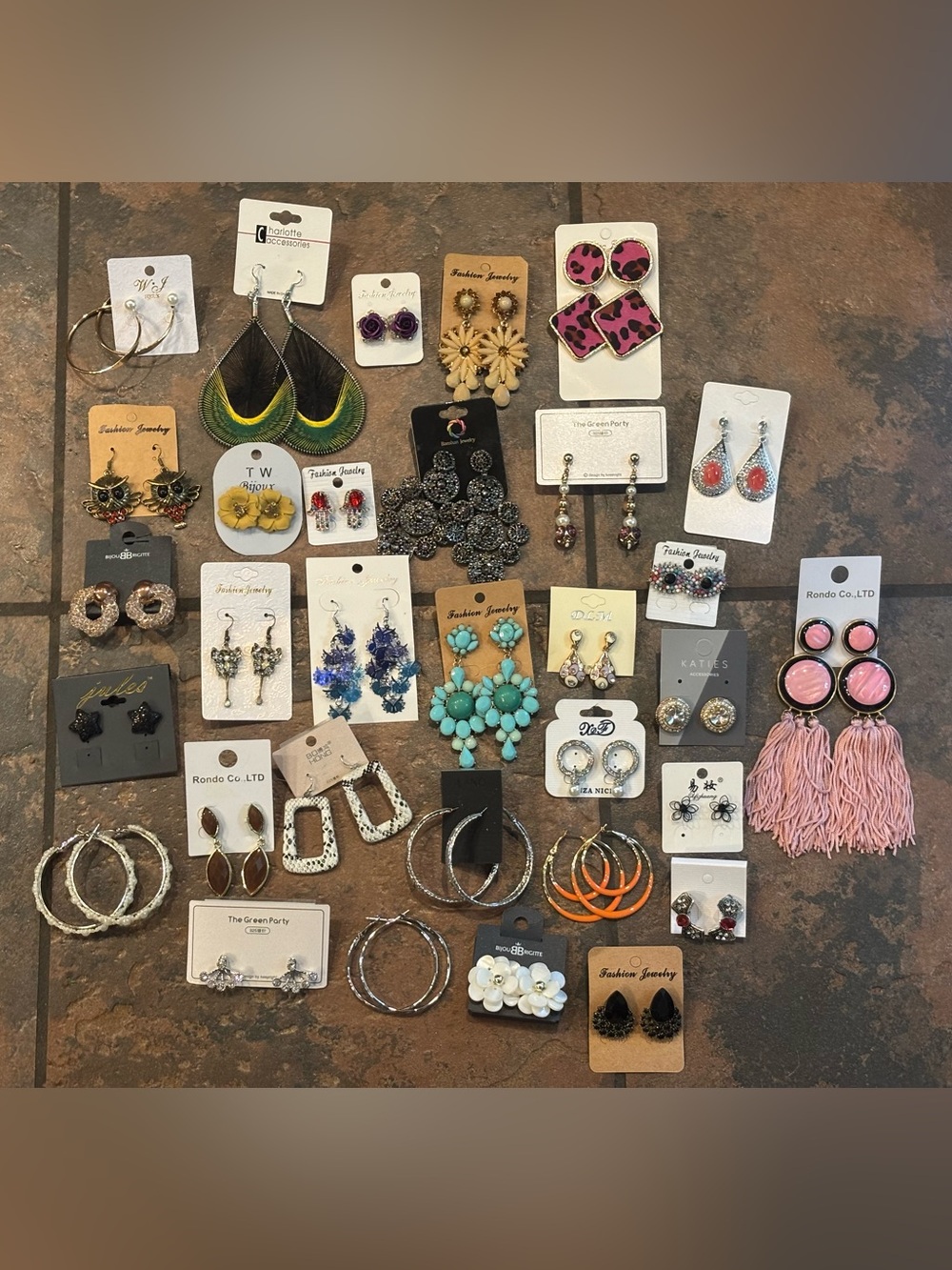💜Fashion Jewelry statement earrings
